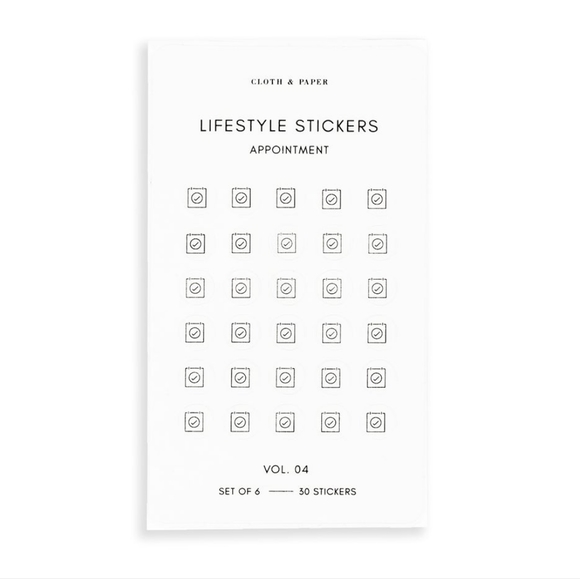 Cloth and Paper 6 sets Arrow Flags, 1 Luxe Tab, 2 Mini Lifestyle Stickers 60 - Picture 12 of 16